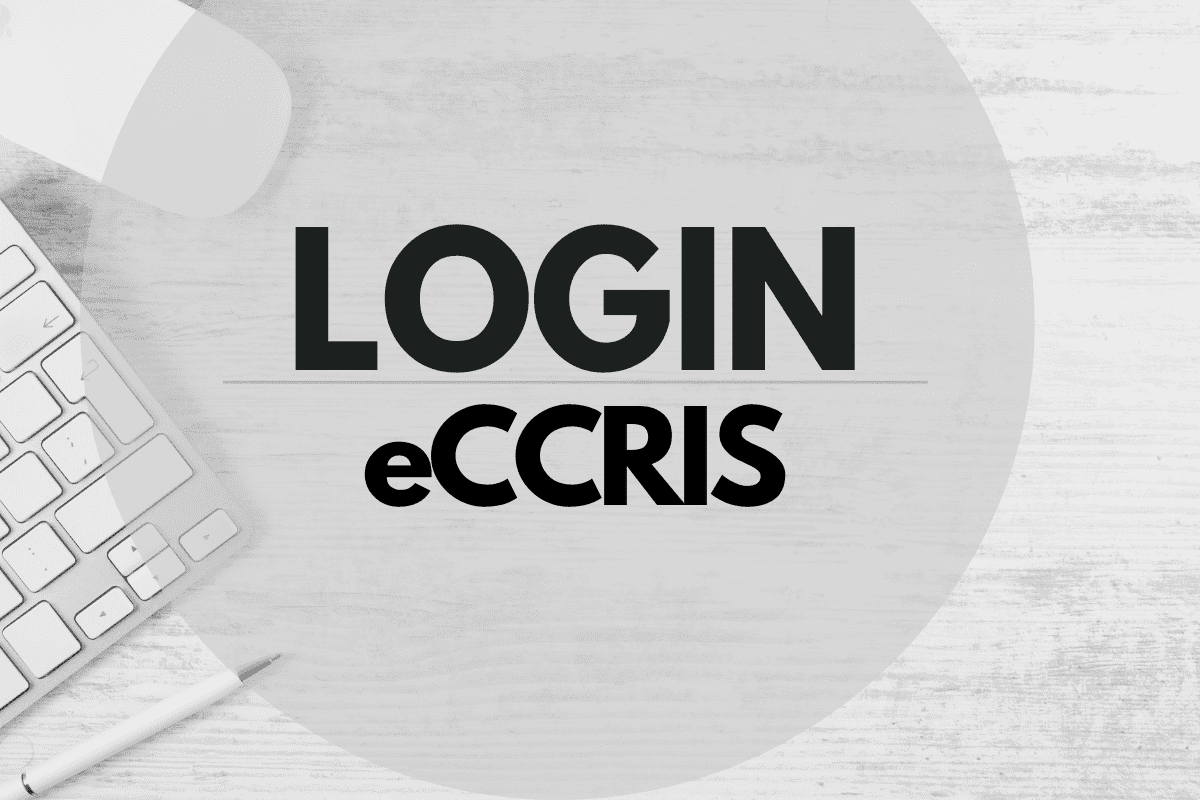 Login eCCRIS